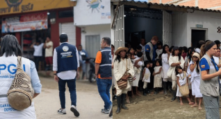 Autoridades revisan asistencia humanitaria en veredas del sector Uranio, Ciénaga