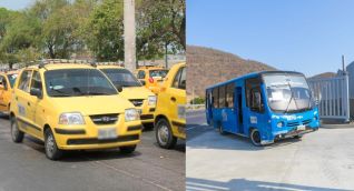 Paro de taxis y buses en Santa Marta