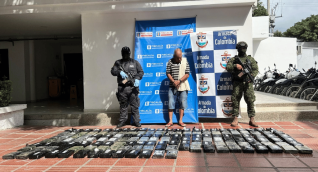 ¡Golpe certero! Capturan en Santa Marta a hombre con 151 kg de cocaína