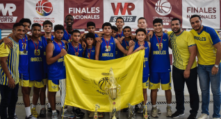 Ángeles de Santa Marta, campeón de torneo nacional U14 de baloncesto