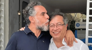 Armando Benedetti y Gustavo Petro.