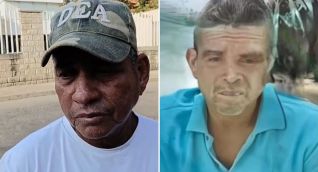 Aramis y el hoy occiso Aldemar Antonio Araujo.