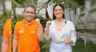 Rafael Martínez y Kathy Gutiérrez 
