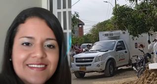 Mujer víctima de feminicidio.