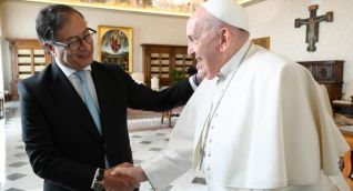 Presidente Petro y el Papa Francisco