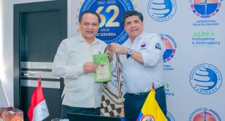 Visita diplomática en la Unimagdalena.