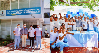 Santa Marta ha atendido a 377 habitantes de calle y reunido a 260 con sus familias