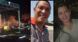 Víctimas del atentado terrorista.