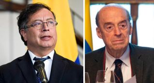 Gustavo Petro y Álvaro Leyva. 