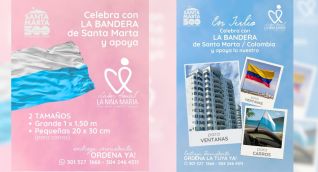 BANDERAS HECHO POR MUJERES MADRES CABEZA DE FAMILIA