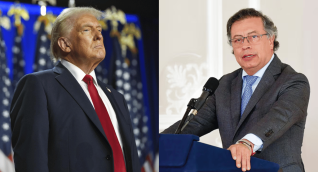 Cortesía Donald Trump y Gustavo Petro
