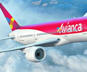 Avión de Avianca.