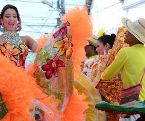 Angie Guiselle Granadillo Arias, soberana central al municipio de Ciénaga en el ‘Festival Nacional del Caimán Cienaguero y Carnaval 2018’.