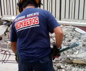 Cuerpo de Bomberos atendió la emergencia. 