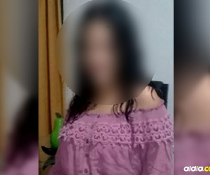 El cuerpo de la menor fue encontrado sin vi­da por una de sus hermanas 