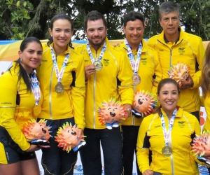 de Colombia brilló en las tres pruebas que se disputaron a lo largo de la semana en el Club Campestre de Cali.