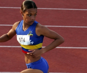 Muriel Coneo, reconocida atleta que participará en los 1.500 metros planos.
