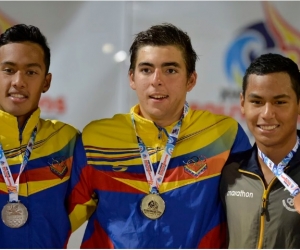 Venezuela campeona en natación de carreras