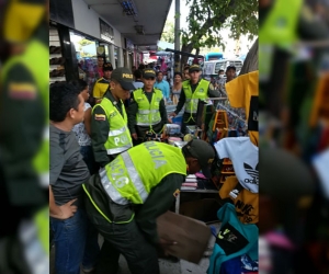 Operativos de la Policía Metropolitana en Santa Marta