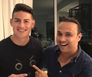 James Rodríguez y Wilfran Castillo.