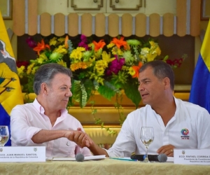 Presidentes de Colombia y Ecuador hoy en el Quinto Gabinete Binacional en Guayaquil 
