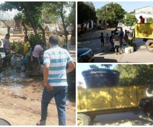 Suministrada Este vehículo sirve para el trasldado de basura en Santa Ana. También la usan para llevar el tanque de suministro del agua potable.