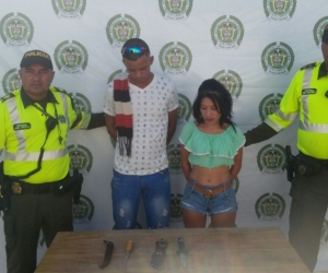 César Ibáñez y Karen Aguilar fueron capturados por estos hechos.