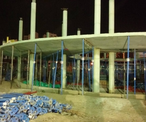 Las obras de la Megabiblioteca siguen atrasadas en su ejecución.