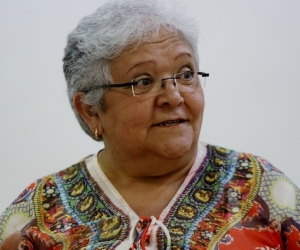 Imelda Daza, representante del movimiento político Voces de Paz (ligado a las FARC).