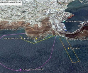 Planos del proyecto Puerto de Las Américas.