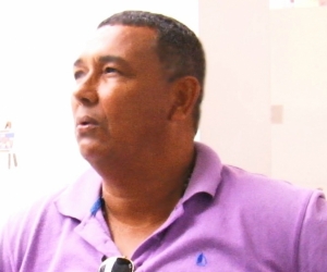 Luis Jesús Muñoz Díaz Granados, taxista afectado.