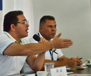 Alcalde durante la II Audiencia de Avance de Obra.