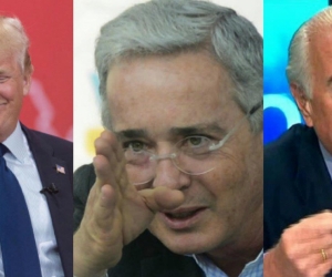 Trump, Uribe y Pastrana