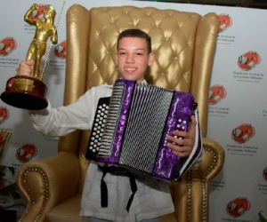 José Alejandro Aldana Vergara, rey infantil del Festival Vallenato 2017.