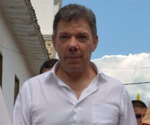 Juan Manuel Santos, presidente de la República.
