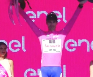 Tom Dumoulin (Sunweb) se adjudicó este martes la etapa y la camiseta de líder del Giro de Italia.