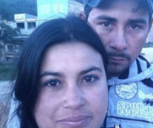 Francisco Javier Guerra, asesinado, y su esposa Diana Rojas, presunta homicida.