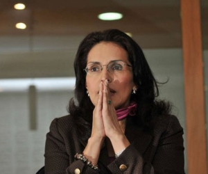 Viviane Morales, senadora.