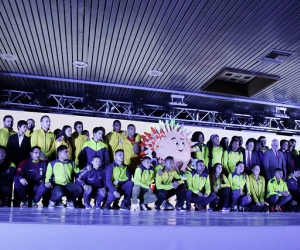 La presentación se hizo en la sede del Instituto de Deportes de Bogotá.