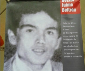 Héctor Jaime Beltrán desapareció en el Palacio de Justicia hace 31 años. 