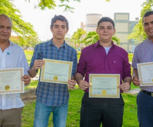 Carlos Milton Fonseca Lidueña y Jaime Bernal, docentes y tutores del proyecto presentado en el Sistema Interamericano de Derechos Humanos.