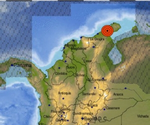 Epicentro del sismo
