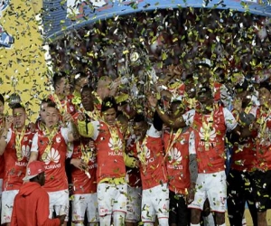 Independiente Santa Fe, campeón de la Liga Águila 2016-II.