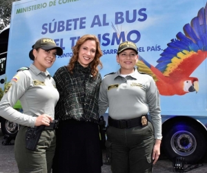 Ministra María Claudia Lacouture sostuvo que en los primeros cuatro meses de 2017, el turismo extranjero en Colombia creció 43,1%.