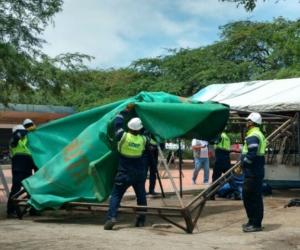 La Unidad Defensora del Espacio Público -Udep- realizó los operativos en esta zona de la ciudad.