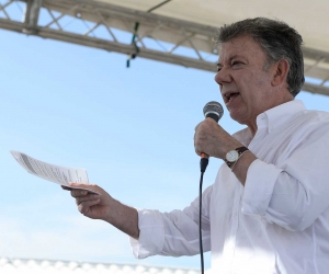 Juan Manuel Santos, presidente de la República.