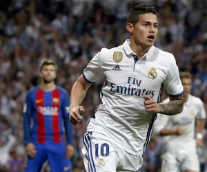 James Rodríguez jugó tres temporadas en el Real Madrid.