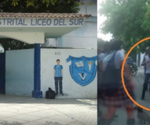 Los estudiantes de la institución se citan para pelear.