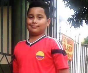  Keiner Castro De La Hoz menor desaparecido. 