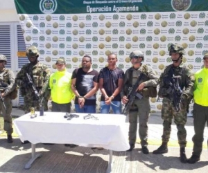 El operativo para capturar a Dayron Plata Julio, alias  “Balotelli” fue liderado por la Dijín de la Policía. 